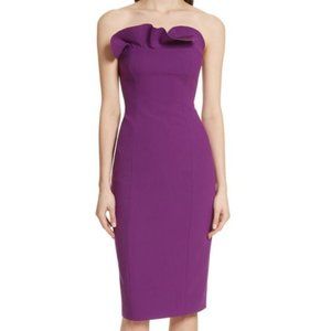Cinq A Sept Jolie Marceau Ruffle Sheath Dress